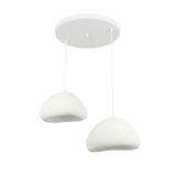LORA-40-40-T-LUNA Hvid glasfiberhætte