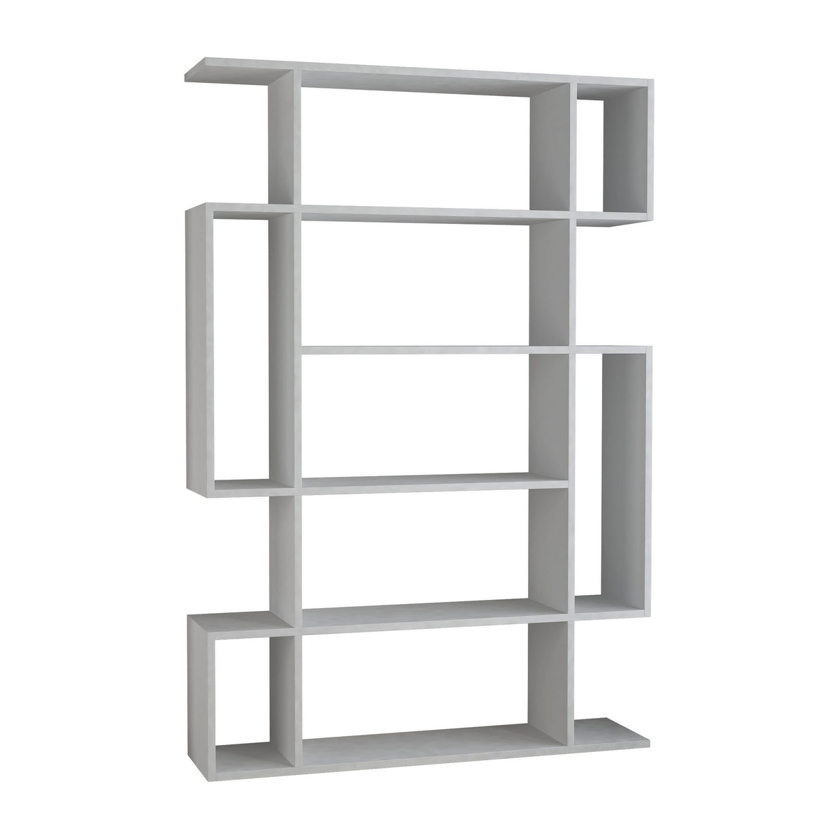 Boekenkasten - Boekenkast Mito Wit Melamine 110x161x25,5 cm - Dimehouse