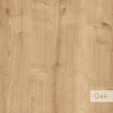 Schoenenkasten - Schoenenkast Dude Eik Melamine 105x118,5x26 cm - Dimehouse
