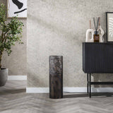 Gulvlampe cylinder Brick 60 cm sort brun 