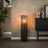 Gulvlampe cylinder Brick 90 cm sort brun 