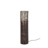 Gulvlampe cylinder Brick 90 cm sort brun 