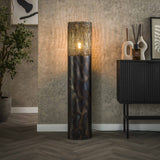Gulvlampe cylinder Brick 120 cm sort brun 