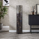 Gulvlampe cylinder Brick 120 cm sort brun 