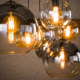 Hanglampen - Moderne Hanglamp Glas 7 - lichts Juliette - Dimehouse