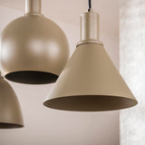Hængelampe Nova 5-lys - Beige - 120 cm 
