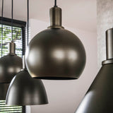 Hængelampe Sienna 5-lys Industriel - Brun 120 cm 
