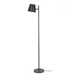 Gulvlampe Sienna DH Interiør Charcoal LxBxH 61x32x25 Metal Hvid foto set forfra
