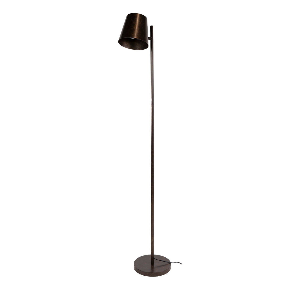 Industriel gulvlampe Sienna metal brun