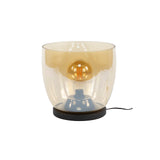 Gulvlampe Dain UP XL Amberfarvet glas 