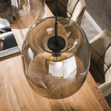 Hanglampen - Hanglamp Dain 3 - lichts chroomkleurig glas - Dimehouse