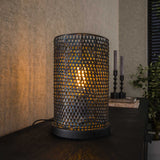 Industriel bordlampe Jay sort brun