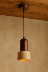 Loer - Valnød Beige Valnød Travertin Cap