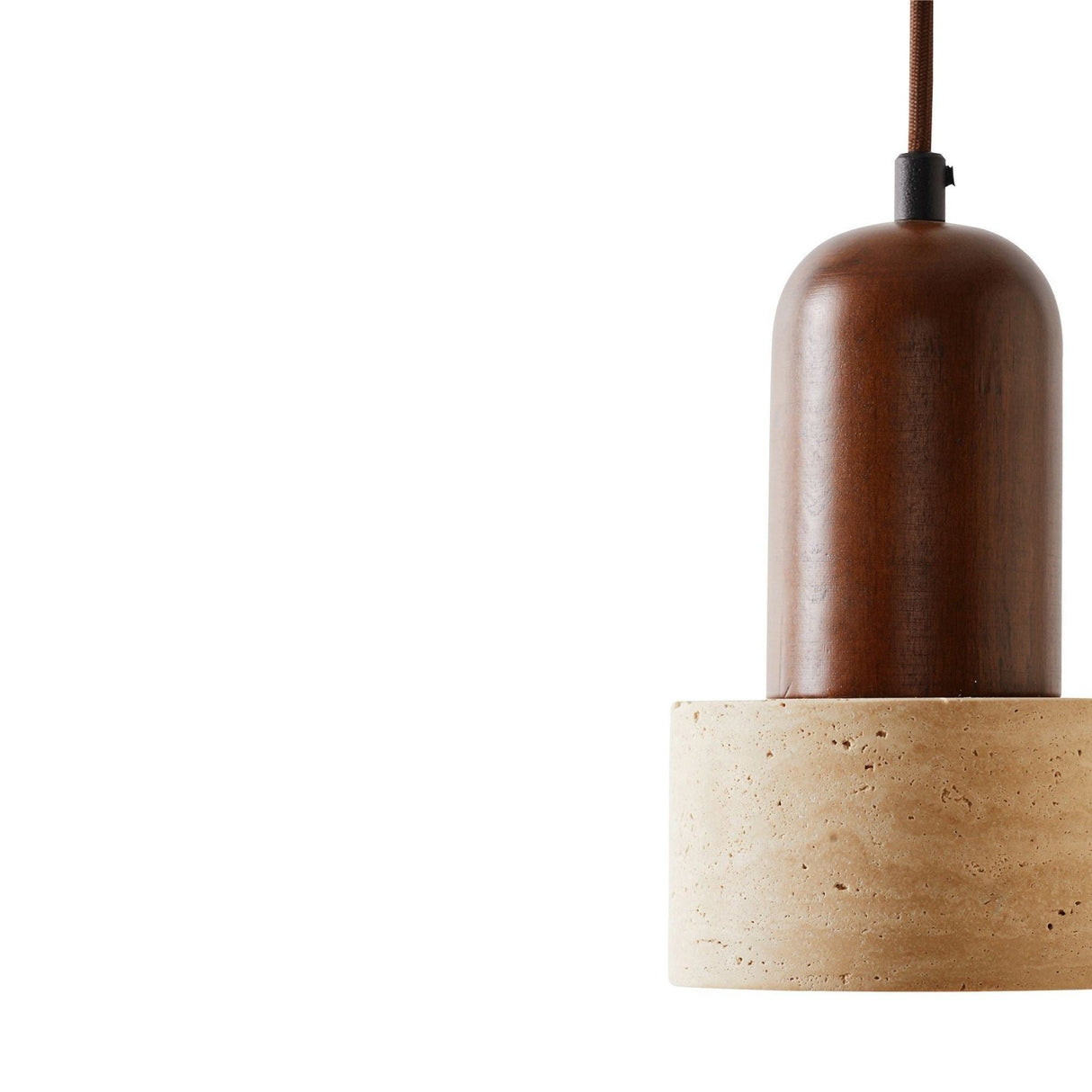 Loer - Valnød Beige Valnød Travertin Cap