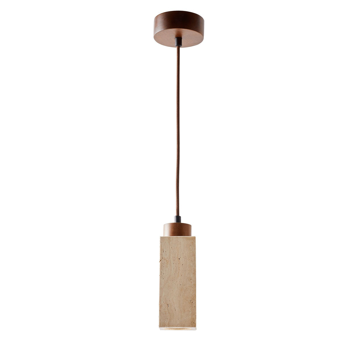 Mule - Valnød Beige Valnød Travertin Cap