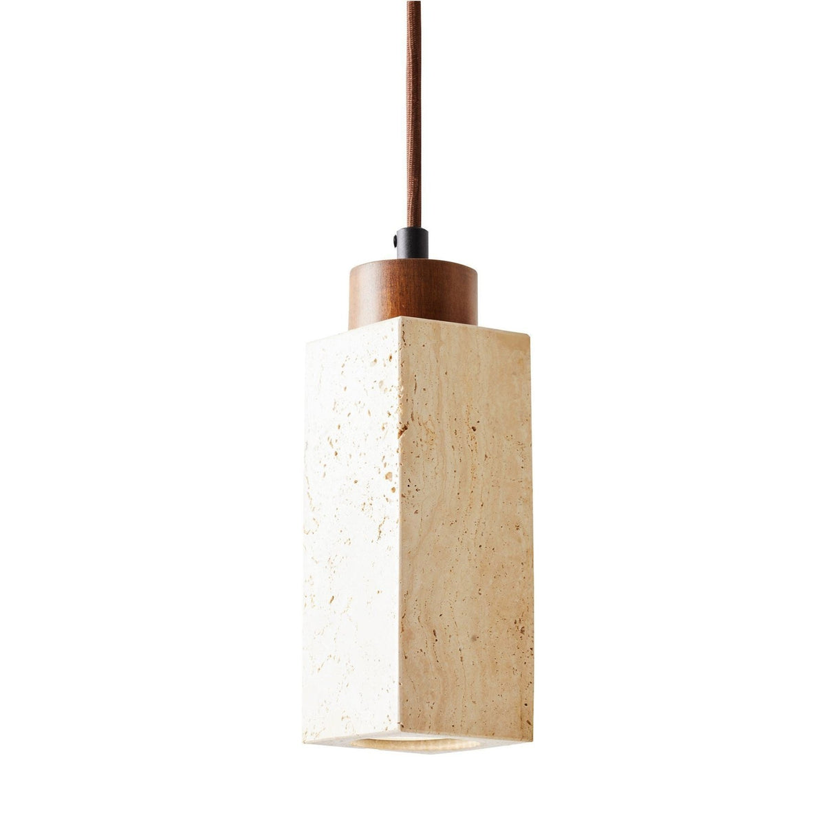 Mule - Valnød Beige Valnød Travertin Cap