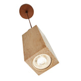 Mule - Valnød Beige Valnød Travertin Cap