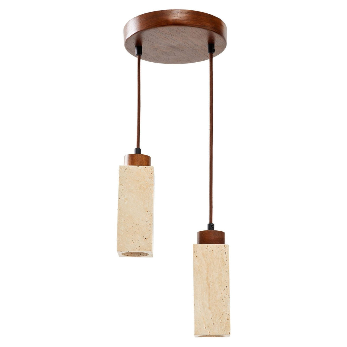 Mule-B - Valnød Beige Valnød Travertin Cap
