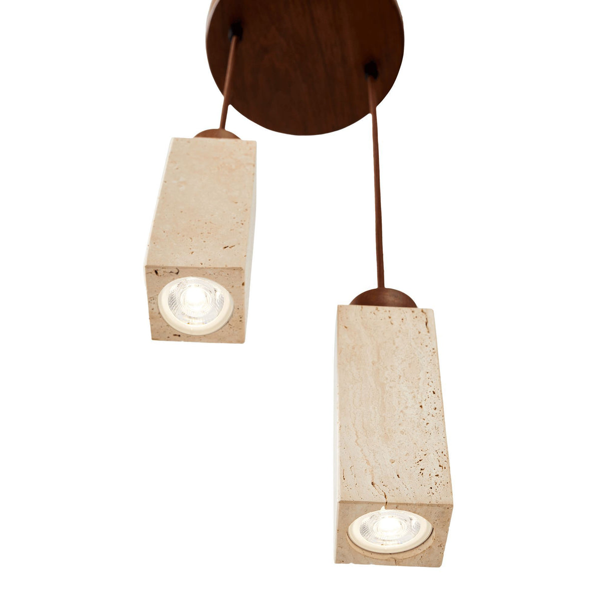 Mule-B - Valnød Beige Valnød Travertin Cap