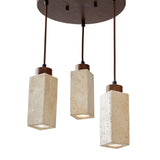 Mule-C - Valnød Beige Valnød Travertin Cap