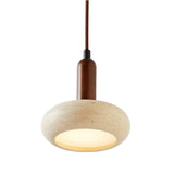 Orm - Valnød Beige Valnød Travertin Cap 24 cm bred