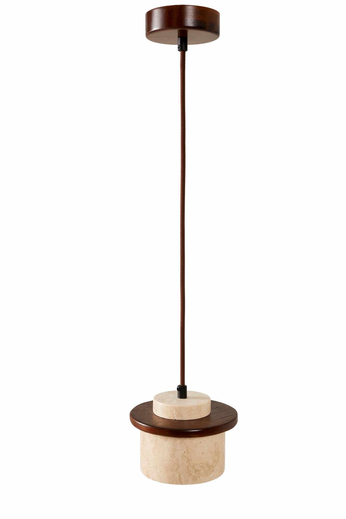 Ente - Valnød Beige Valnød Travertin Cap