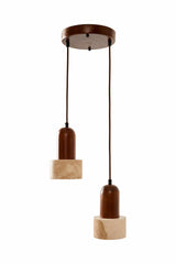 Loer B - Valnød Beige Valnød Travertin Cap