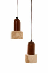 Loer B - Valnød Beige Valnød Travertin Cap