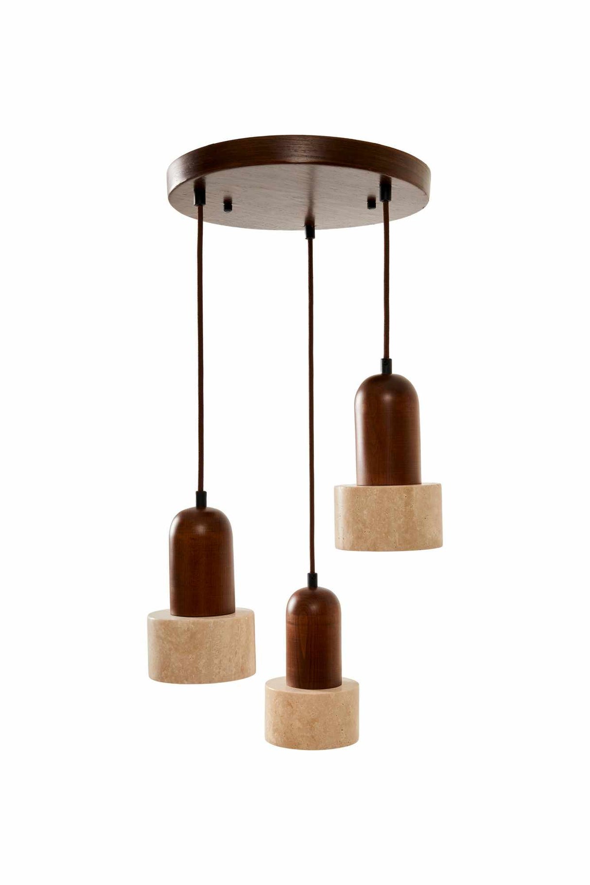 Loer C - Valnød Beige Valnød Travertin Cap