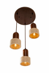 Loer C - Valnød Beige Valnød Travertin Cap