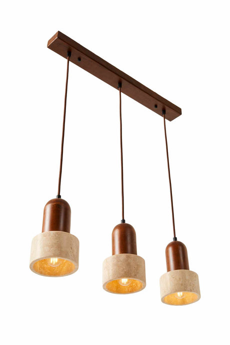 Loer R - Valnød Beige Valnød Travertin Cap