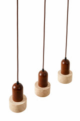 Loer R - Valnød Beige Valnød Travertin Cap