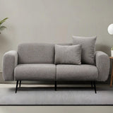 2-personers Sofa Side Lysegrå