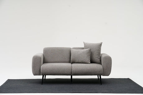 2-personers Sofa Side Lysegrå