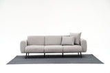 3-personers Sofa Side Lysegrå