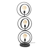 Gulvlampe Otan DH Interiør Charcoal LxBxH 128x45x36 Metal Hvid foto set forfra