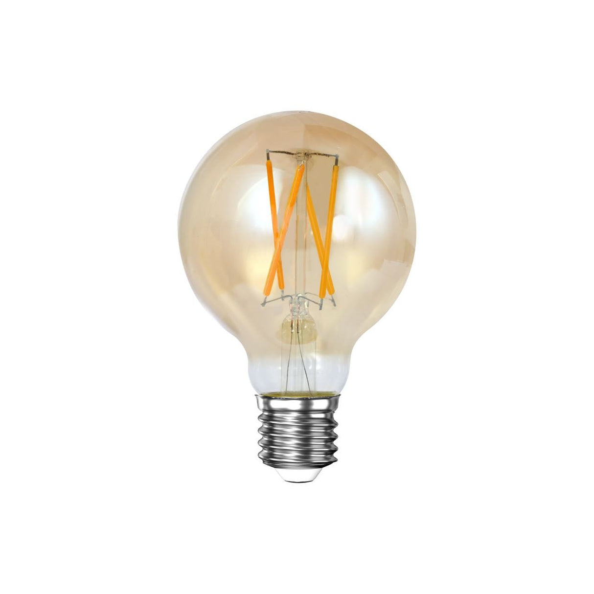 Lyskilde LED Filament Bol Ø7 Amber Glass