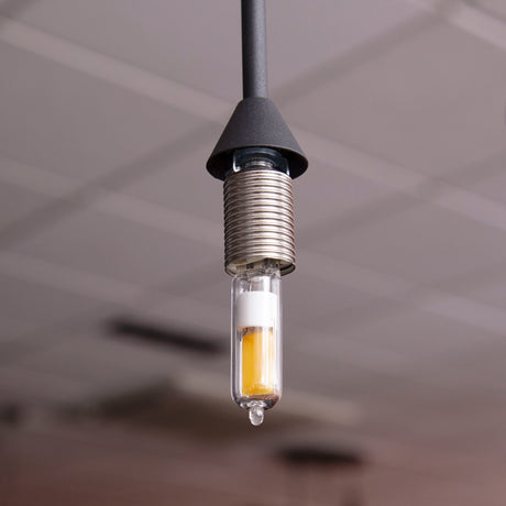 Lyskilde LED G9 transparent glas