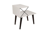 Sengebord Cross White Melamin 50x55x40 cm