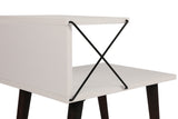 Sengebord Cross White Melamin 50x55x40 cm