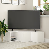 TV Meubels - TV Meubel Compact Wit Melamine 90x32x92 cm - Dimehouse