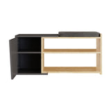 Skoskab Fiona Eg Antracit Melamin 104x37x47 cm