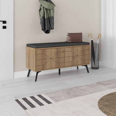 Skoskab Dune Bench Natural Melamin 107x55x35 cm
