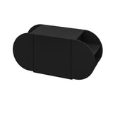 Schoenenkasten - Schoenenkast Pozy Shoe Bench Zwart Melamine 110x50x40,4 cm - Dimehouse