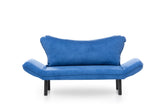 Banken - Slaapbank Blauw Velvet - twee persoons - Chatto - Dimehouse
