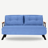 Banken - Slaapbank baby blauw stof 2 - zits - Sando - Dimehouse