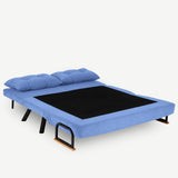 Banken - Slaapbank baby blauw stof 2 - zits - Sando - Dimehouse