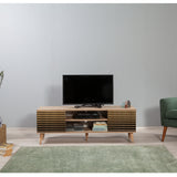 TV-møbel Truva Sonoma Eg Stribet Melamin 140x50x40 cm