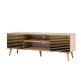 TV-møbel Truva Sonoma Eg Stribet Melamin 140x50x40 cm