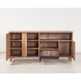 Skænk Marina Mila Atlantic Pine Wood Melamin 160x76x45 cm